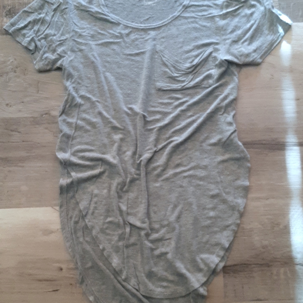 Gray Short Sleeve Women's Tee